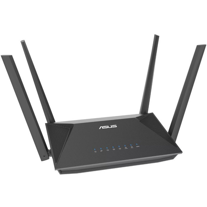 Asus RT-AX52 Pro AX3000 Router WiFi 6 Doble Banda Negro Asus RT-AX52 Pro AX3000 Router WiFi 6 Doble Banda Negro